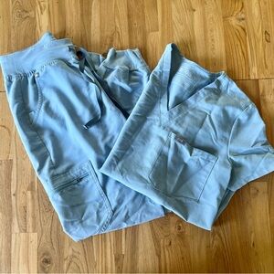 Figs Scrub Set - Zamora High Waisted Pant & Catarina Scrub Top